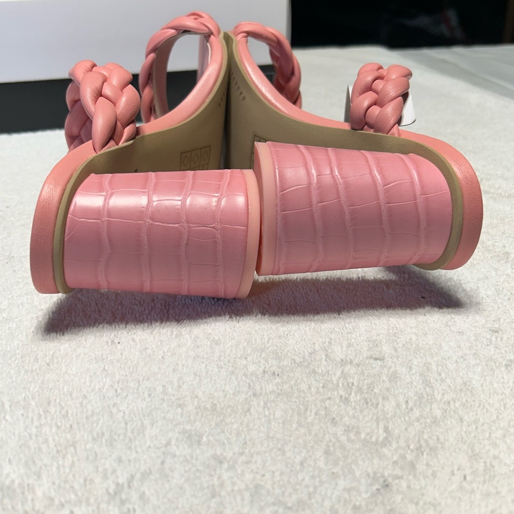 Dolce‎ Vita Women’s Pailey Pink Braided Heels Size 8.5 New In Box $65 - Picture 3 of 8